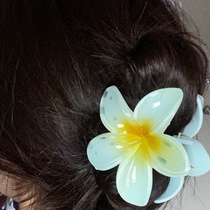 Flower Hair Claw Clip